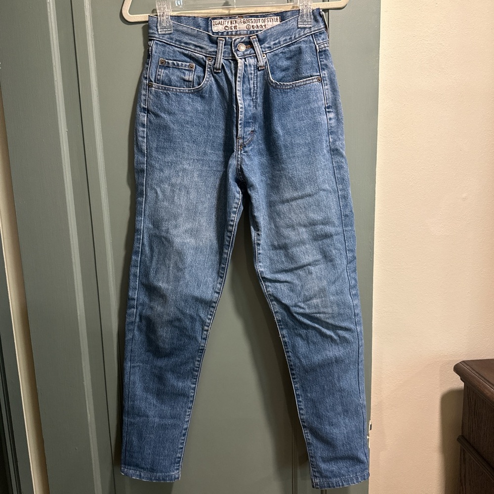 Vintage Pepe Jeans London High Waisted Straight Leg 90’s Fit Size 28*